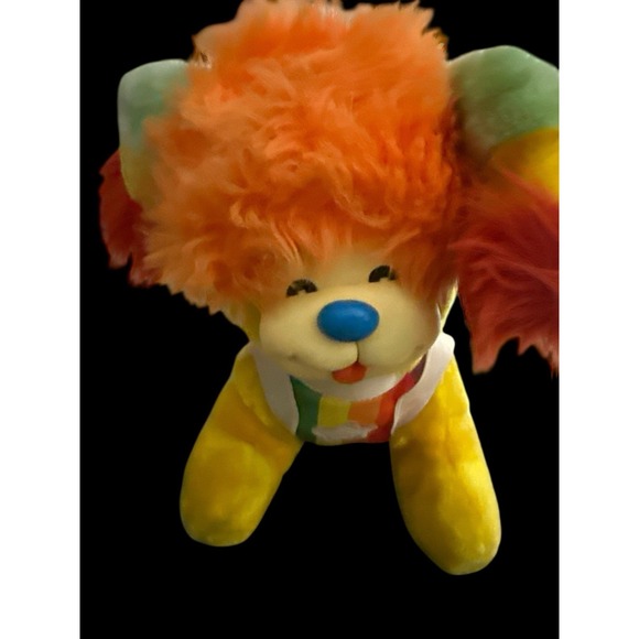 1983 Vintage Rainbow Brite Puppy Bright Dog Hallmark Mattel 11" Made In Korea - Picture 2 of 13